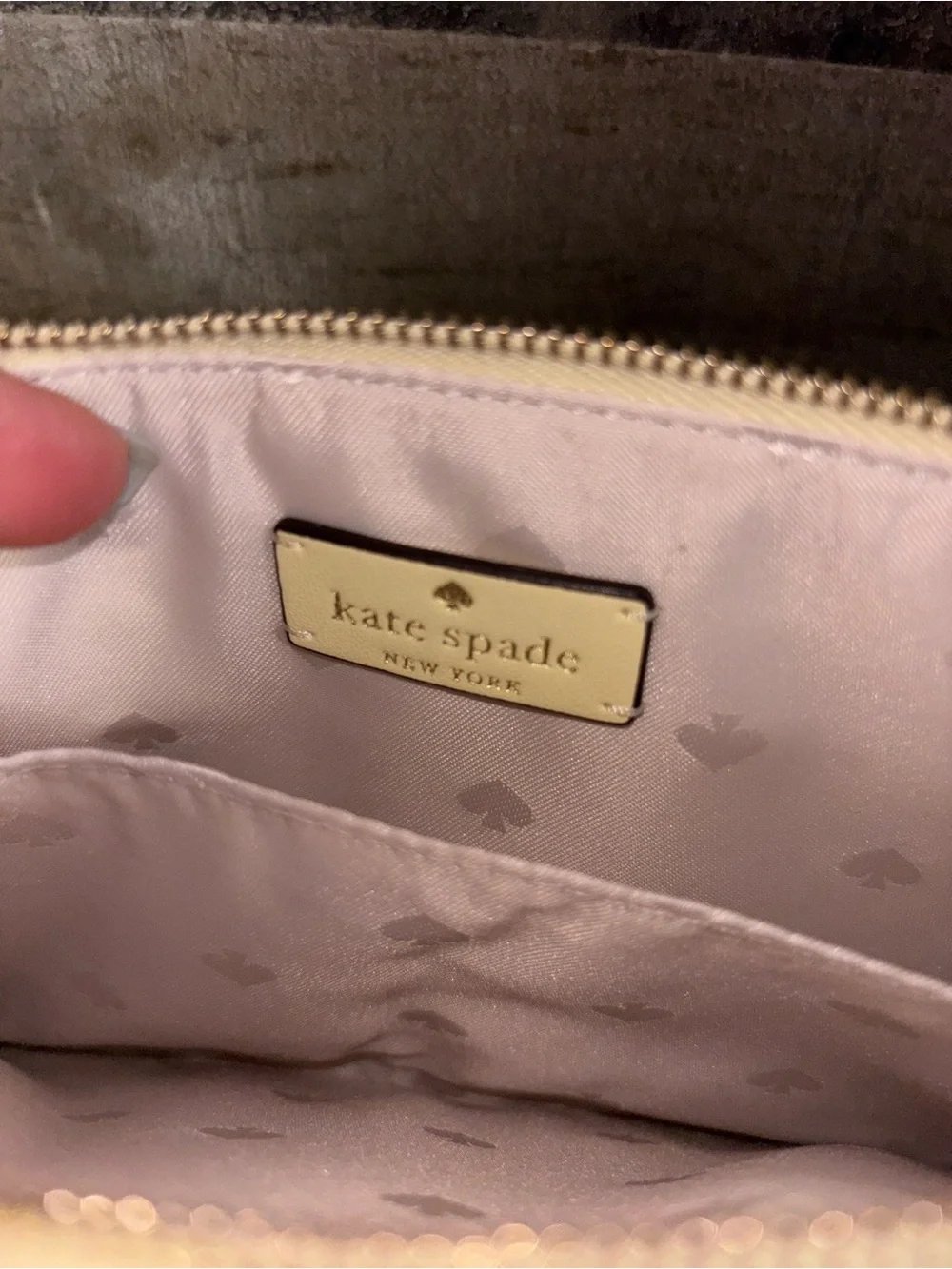 kate spade pale yellow